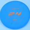 PA-4 - blue - orange - 300 - somewhat-stiff - 171g - flat