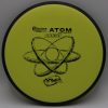 Atom - light-yellow - electron - pretty-flat - black - slightly-stiff-tacky - 156g