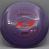 X3 - purple - red - 500 - slight-dome - neutral - 172g