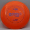 D Model S - orange - blue - dura-flex - domey - slightly-stiff-tacky - 174g